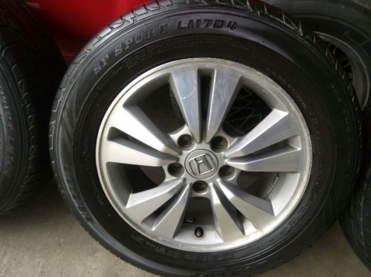 ล้อเดิมฮอนด้าแอคคอร์ด ขอบ16 พร้อมยางปี15 พร้อมใช้