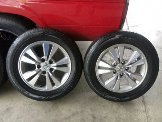 ล้อเดิมฮอนด้าแอคคอร์ด ขอบ16 พร้อมยางปี15 พร้อมใช้