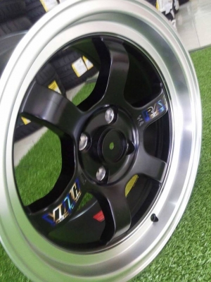 แม็กใหม่ te37 ขอบ 15 กว้าง 8 พอดีซุ้มล้อไม่ล้น กำลังสวย