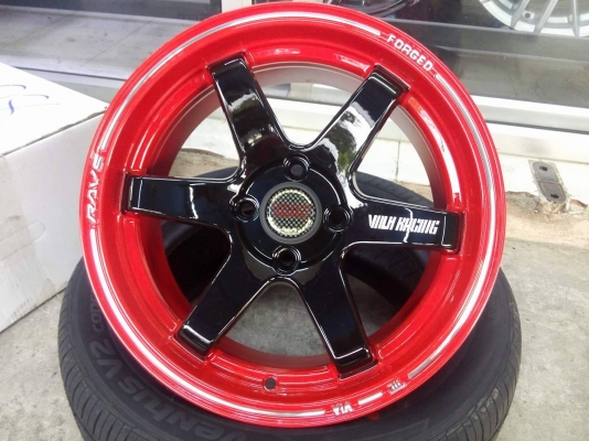 ล้อใหม่ te37 ขอบ 15 กว้าง 7 สีสวยบาดใจ