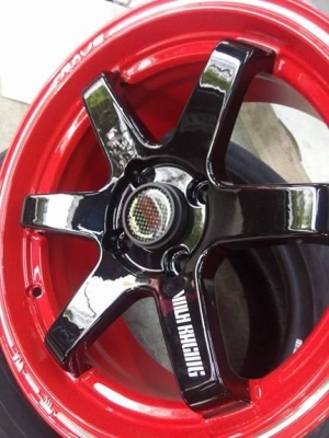 ล้อใหม่ te37 ขอบ 15 กว้าง 7 สีสวยบาดใจ