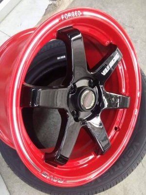 ล้อใหม่ te37 ขอบ 15 กว้าง 7 สีสวยบาดใจ