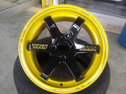 ล้อใหม่ te37 ขอบ 15 กว้าง 7 ออฟ 35 งานจากค่าย xxr