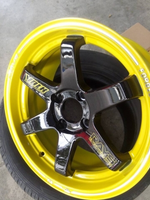 ล้อใหม่ te37 ขอบ 15 กว้าง 7 ออฟ 35 งานจากค่าย xxr