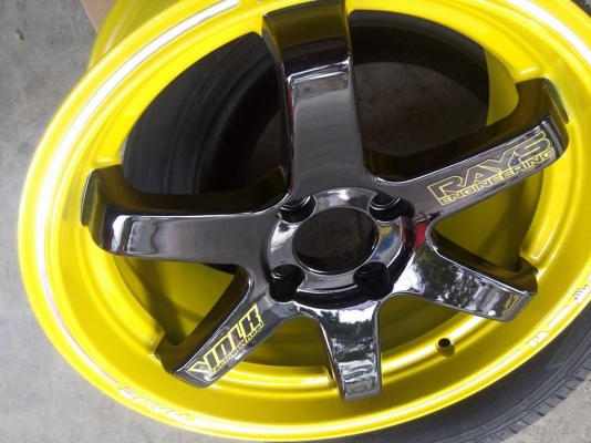 ล้อใหม่ te37 ขอบ 15 กว้าง 7 ออฟ 35 งานจากค่าย xxr