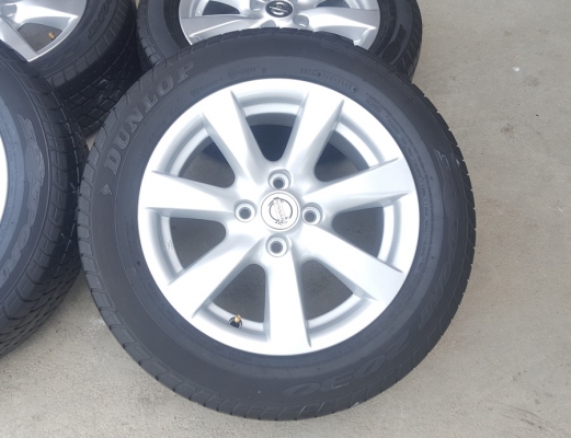 ขายล้อNISSAN ALMERA VL ยางปี 16 4 ล้อ     ล้