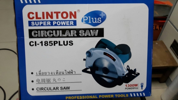 เลื่อยวงเดือน CLINTON 185mm 7นิ้ว 1300w