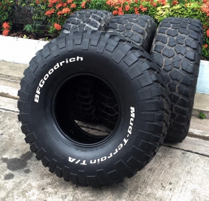 ยาง BF MUD km2 ดอกเต็มมาก สภาพสวย 4เส้น