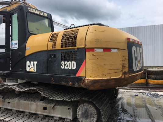 รถแบคโฮ CAT 320D ( กระบอกดำ. ) สนใจติดต่อ 081 - 6079515