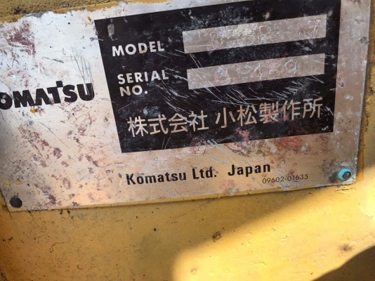 รถดัน ยี่ห้อ komatsu รุ่น D53P-17 รถดัน ยี่ห้อ komatsu รุ่น D53P-17