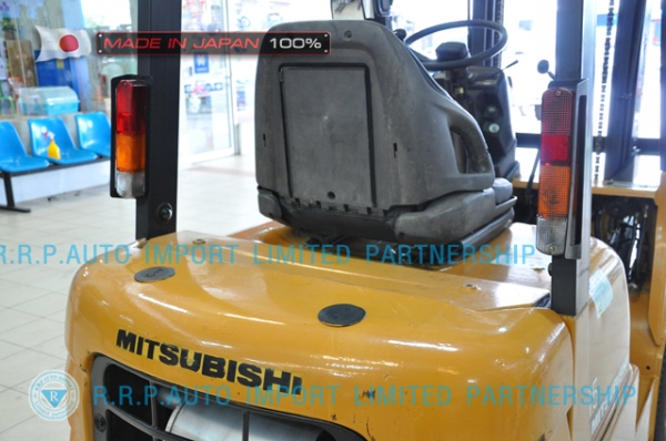 ขายรถโฟล์คลิฟท์มือสอง MITSUBISHI รุ่นFG15-54903 นำเข้าจากประเทศญี่ปุ่น 100\% ไม่เคยใช้งานในไทย