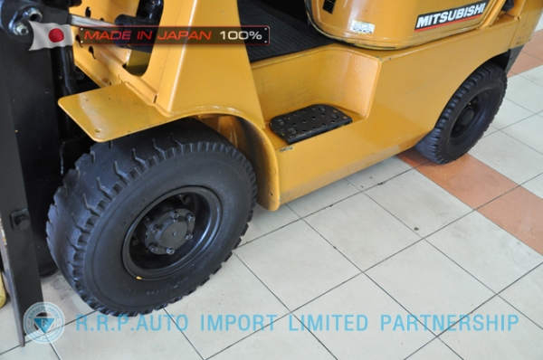 ขายรถโฟล์คลิฟท์มือสอง MITSUBISHI รุ่นFG15-54903 นำเข้าจากประเทศญี่ปุ่น 100\% ไม่เคยใช้งานในไทย