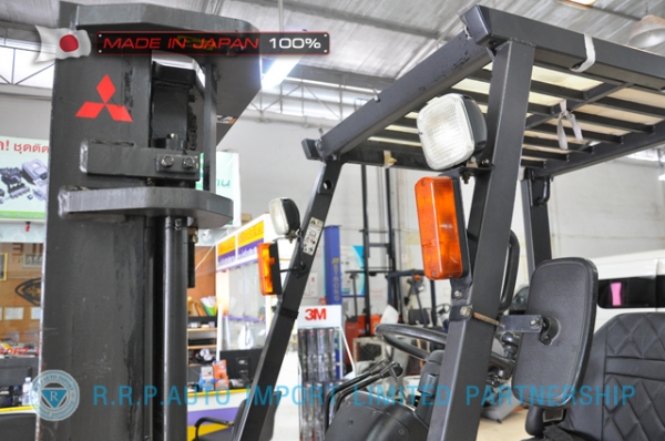ขายรถโฟล์คลิฟท์มือสอง MITSUBISHI รุ่นFG15-54903 นำเข้าจากประเทศญี่ปุ่น 100\% ไม่เคยใช้งานในไทย