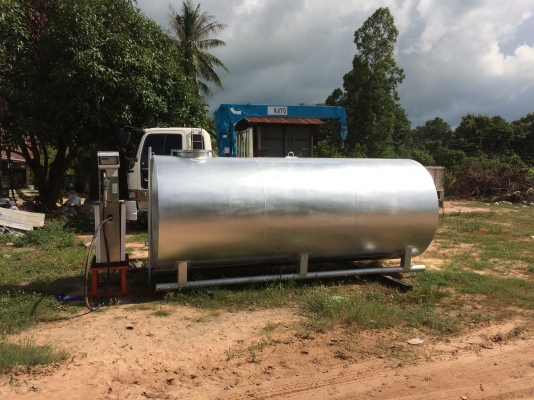 ขายตู้จ่ายน้ำมันดิจิตอลพร้อมถังเก็บน้ำมันขนาด6000ลิตร