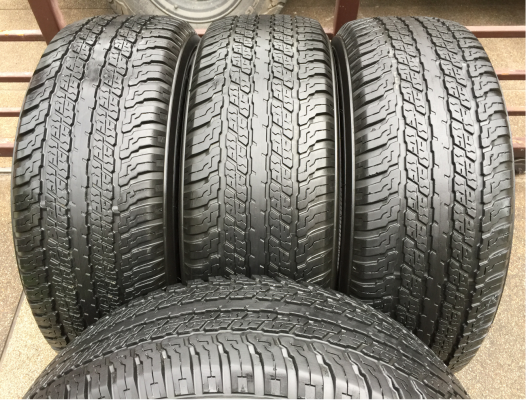 ยาง Yokohama 265 65 17 กลางปี15 ดอกเต็ม ไม่มีปะ ใช้ยาว ราคาไม่แพง