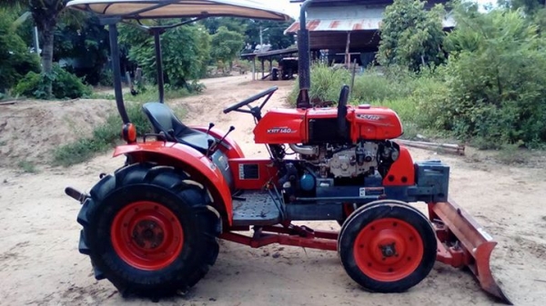 KRT140 แรงสวยๆๆดันหน้า พาล3 ล้อเหล้กกันจม โรตารี