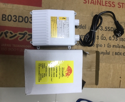 ขาย ปั้มบาดาลซัมเมอร์ส ลงบ่อ3 นิ้ว 0.75 แรง 11 ใบพัด มีกล่องควบคุม ของใหม่แกะกล่อง ขาย ปั้มบาดาลซัมเมอร์ส ลงบ่อ3 นิ้ว 0.75 แรง 11 ใบพัด มีกล่องควบคุม ของใหม่แกะกล่อง