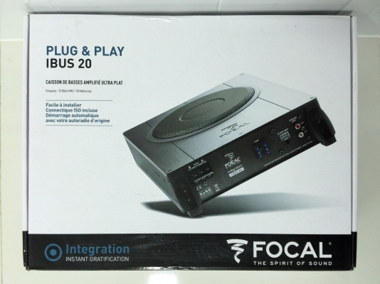 ขาย BASS BOX ยี่ห้อ FOCAL รุ่น IBUS 20 PLUG & PLAY ใหม่ ขาย BASS BOX ยี่ห้อ FOCAL รุ่น IBUS 20 PLUG & PLAY ใหม่