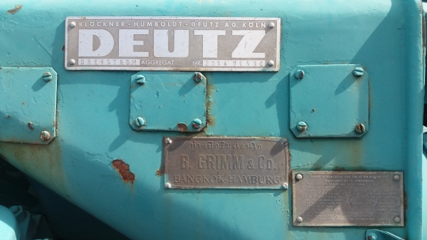 ขายเครื่องDEUTZ ตามสภาพ พร้อมแท่น ขายเครื่องDEUTZ ตามสภาพ พร้อมแท่น