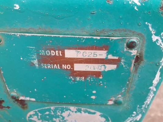 ขายKOMATSU PC25-1  เก่าญี่ปุ่นแท้  สภาพสวน ยังไม่เคยใช้งานในไทย  ลองระบบกันได้ทุกวัน  โทร  089-3818694  ดวงนภา