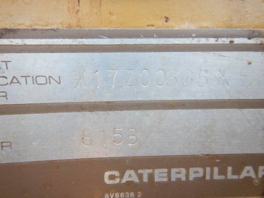 ขายรถบดCat 815B รถนอกยังไม่ใช้ในไทย