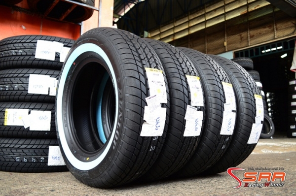 DUNLOP SP601 215/70R15 ยางญี่ปุ่นขอบขาว ปี17 DUNLOP SP601 215/70R15 ยางญี่ปุ่นขอบขาว ปี17