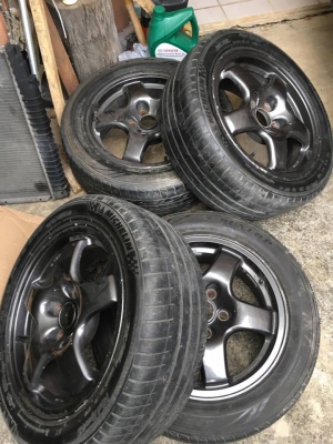 ล้อ nisan GTR ขอบ 16 กว้าง 6.5 ล้อ nisan GTR ขอบ 16 กว้าง 6.5