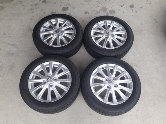 ล้อTOYOTA VIOS12ก้าน ยางปี15  4 ล้อ