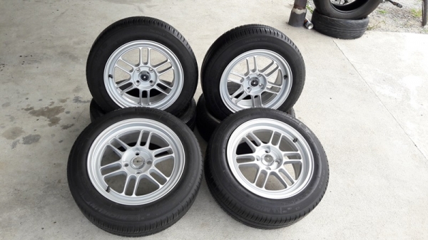 ล้อใหม่RPF1 ขอบ15 4รู100 ยาง185/60/15 4 ล้อ