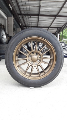 ล้อใหม่RE30 ขอบ15  4รู100 ยาง185/60/15 4 ล้อ