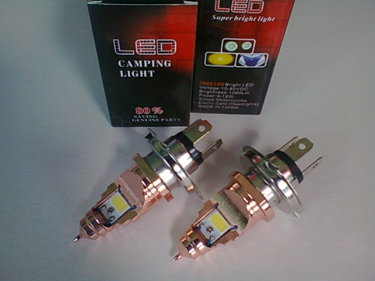 LED H4 สูงต่ำ