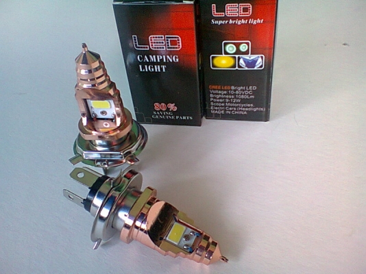 LED H4 สูงต่ำ