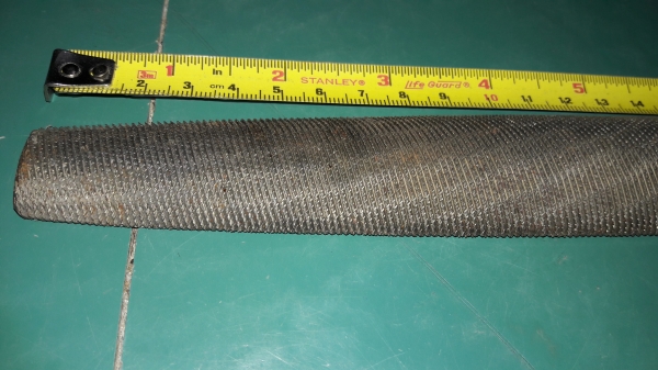 ขายตะไบท้องปลิงขนาดใหญ่ใบยาว14" รวมด้ามยาว17" FISHER Made in AUSTRAL.