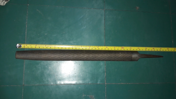 ขายตะไบท้องปลิงขนาดใหญ่ใบยาว14" รวมด้ามยาว17" FISHER Made in AUSTRAL.