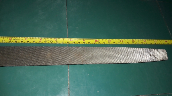 ขายตะไบท้องปลิงขนาดใหญ่ใบยาว14" รวมด้ามยาว17" FISHER Made in AUSTRAL.