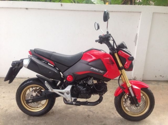 Honda MSX 125 หัวฉีดสวย สีดำ แดง ใหม่ ปี 2016 สวย รถ10เดือน สภาพป้ายแดง Honda MSX 125 หัวฉีดสวย สีดำ แดง ใหม่ ปี 2016 สวย รถ10เดือน สภาพป้ายแดง