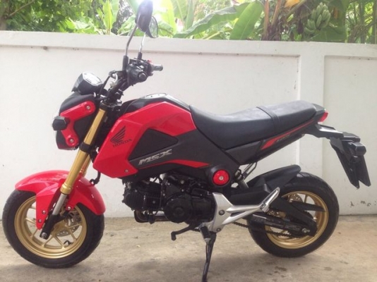 Honda MSX 125 หัวฉีดสวย สีดำ แดง ใหม่ ปี 2016 สวย รถ10เดือน สภาพป้ายแดง Honda MSX 125 หัวฉีดสวย สีดำ แดง ใหม่ ปี 2016 สวย รถ10เดือน สภาพป้ายแดง