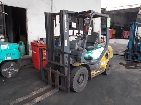 รถโฟล์คลิฟท์ KOMATSU FD25T-16 ดีเซล ยก 2.5 ตัน ยกสูง 3 ม 062-709-1747