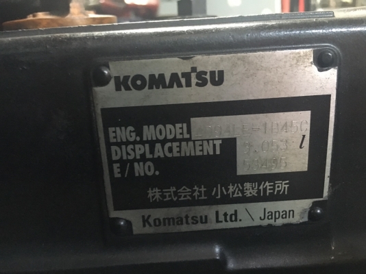 Komatsu FD25T-16 #313198 รถฟอร์คลิฟต์ 2.5 ตัน โทร. 080-6565422 (หนิง)
