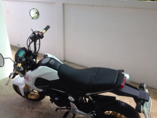 Honda MSX 125 หัวฉีดสวย สีขาวใหม่ ปี 2016 สวย รถ10เดือน Honda MSX 125 หัวฉีดสวย สีขาวใหม่ ปี 2016 สวย รถ10เดือน