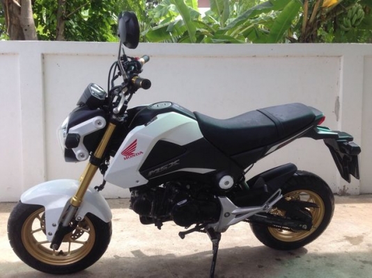 Honda MSX 125 หัวฉีดสวย สีขาวใหม่ ปี 2016 สวย รถ10เดือน Honda MSX 125 หัวฉีดสวย สีขาวใหม่ ปี 2016 สวย รถ10เดือน