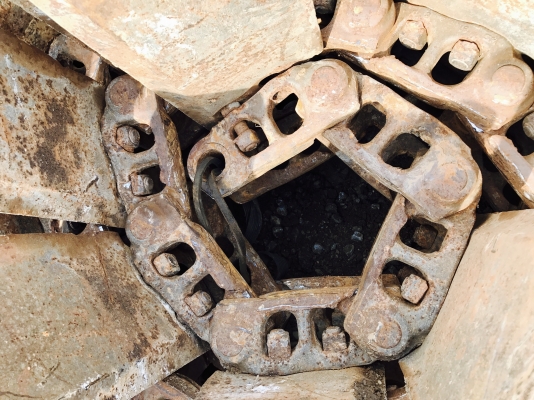 ขายโซ่พร้อมแผ่น CAT320C ขายโซ่พร้อมแผ่น CAT320C