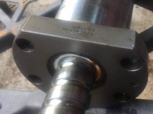 950 บ. ส่งฟรี083-2000058 LINE ID: line832923 ชุดบอลสกรูความละเอียดสูงยี่ห้อ THK มีไกด์ที่มีลูกปืนแบริ่งวิ่งในร่องสองชุด เพลาโต 30 มม. ความยาวรวมทั้งหมด 65 cm. (มี 90 อัน) 950 บ. ส่งฟรี083-2000058 LINE ID: line832923 ชุดบอลสกรูความละเอียดสูงยี่ห้อ THK มีไกด์ที่มีลูกปืนแบริ่งวิ่งในร่องสองชุด เพลาโต 30 มม. ความยาวรวมทั้งหมด 65 cm. (มี 90 อัน)