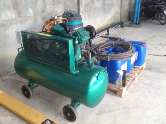 ปั้มลมฟูเซ็ง 245 ลิตร 3 แรง 380V.