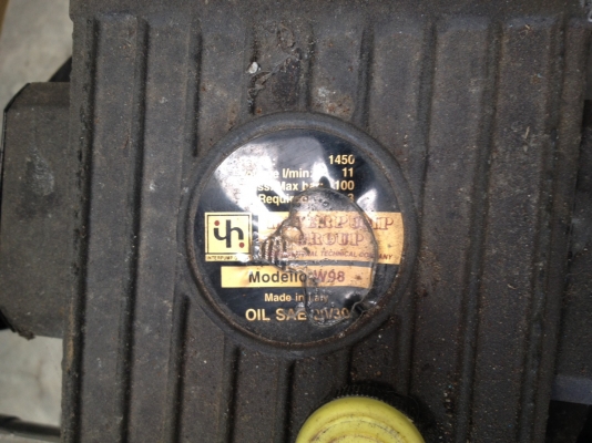 ปั้มน้ำแรงดันสูง 3 แรง 380V. Interpump W-98 พร้อมฐาน ปั้มน้ำแรงดันสูง 3 แรง 380V. Interpump W-98 พร้อมฐาน