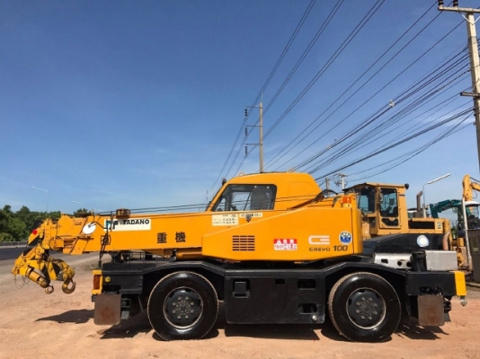 ขายรถเครน TADANO TR100M-1 (ขนาด 10 ตัน) รถนอกนำเข้าจากญี่ปุ่น สภาพสวยพร้อมใช้ มีVDOการทำงานครับ