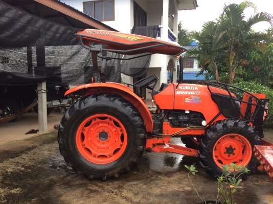 ขายคูโบต้า  M6040SU สวยๆ  รถมือเดียว  ใช้น้อย  อุปกร  ใบมีด  โรตารี่ 220 cm  ผาน 6