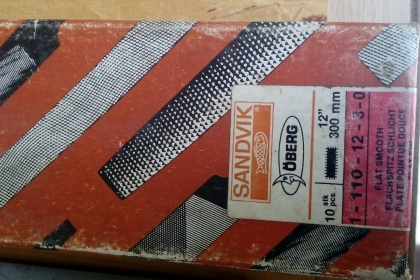 ขายตะไบสวีเดนพระจันทร์เสี้ยว12นิ้ว SANDVIK OBERG Made in Sweden.เก่าเก็บ