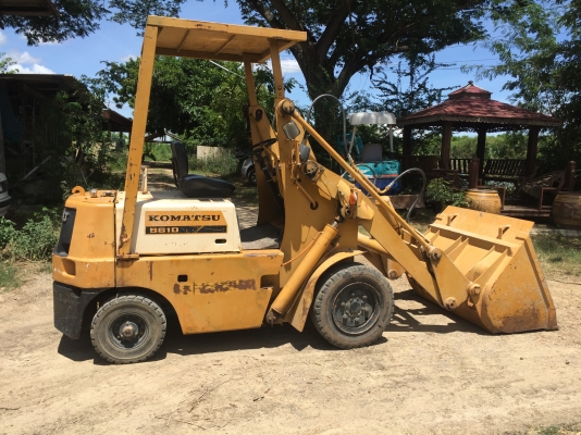 ขายรถตัก komatsu sg10 ราคา 130,000เก่าญี่ปุ่นโทร 085-297-0055