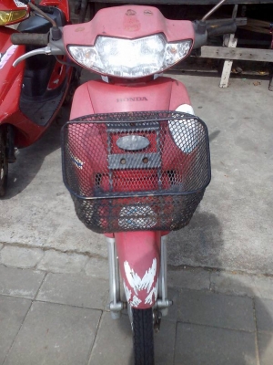 ขาย Honda Wave 100 S ปี 47 ไมล์ลาย รุ่นดั้มเบรคหน้า เครื่องดีไม่หลวม ภายนอกสีซีดตามรูป รถเป็นป้ายเหล